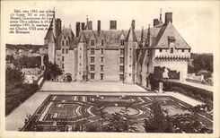 CPA Langeais the castle