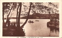 CPA Lourdes Edges Of the Lake