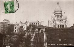 CPA Paris the Sacring Montmartre Heart