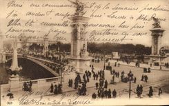 CPA Paris the Bridge Alexandre III