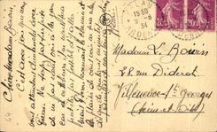 CPA Bubble Seen from of the Rock of Besmont towards the Castle