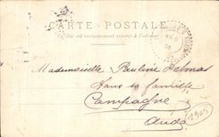 CPA Paris Turn St Jacques Atellage horse Nice shot