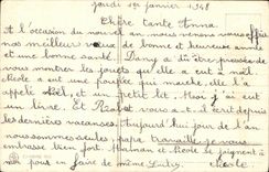CPA Bonne Annee