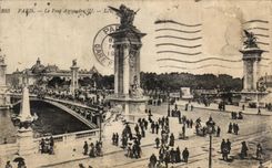 CPA Paris the Bridge Alexandre III