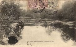 CPA Drill De Fontainebleau the Pond With the Fairies