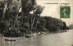 CPA Enghien Les Bains Edges Of the Lake