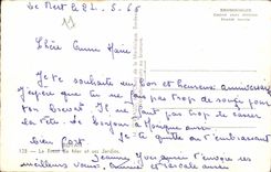 CPSM Royan el mar de la cara y sus jardines