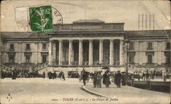 CPA Tours Le Palais de Justice