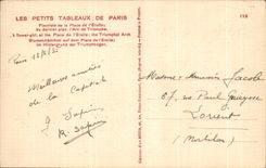 CPA Small Tables Of Paris Florist of the Place of I' Etoile