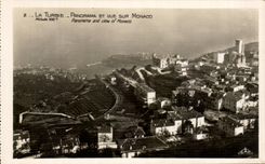 CPA La Turbie Panorama And Sight On Monaco