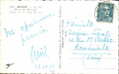 CPA Belfort the Lion Works of Bartholdi