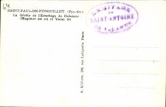 CPSM Saint Paul De Fenouillet the Cave of I' Ermitage of Galamus