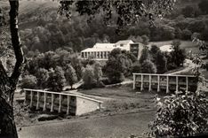 CPA Lourdes ISCED Holy Help Pierre View of the ISCED Help