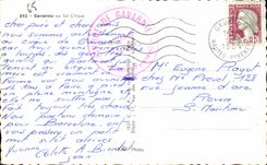 CPA Gavarnie the Circus Asses and horses