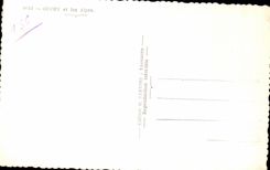 CPSM Ouchy et les Alpes Bateau 