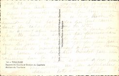 CPA Toulouse Square de Gaulle et Donjon du Capitole Maison du Tourisme