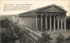 CPA Paris Church Of the Madeleine