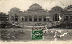 CPA Vichy Le Casino La Veranda