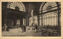 CPA Evian Les Bains Refreshment bar of the Cachat Source