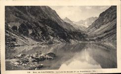 CPA Evn De Cauterets the Lake De Gaube And Vignemale