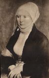 CPA Hans Holbein Portrait d'une jenue Femme
