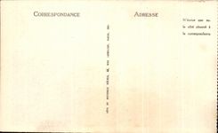 CPA Route De Cauterets With the Bridge Of Spain Cascades Of Cerisey