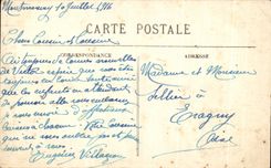 CPA MontMorency Interior Tomb of the Church