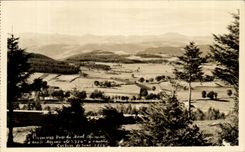 CPSM the Cevennes seen of the Mount Chiniac Mezenc