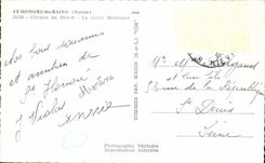 CPA St les Bains Honors Chemin with Serves the Old Mountain