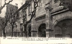 CPA Tours Cloitre Saint Martin Style Renaissance 