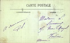 CPA Amiens the cathedral the Whining Angel Squeletette Cranium