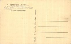 CPA Chambord Le Chateau 