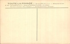 CPA Cauterets Route of Pierrefitte has Cauterets the snail