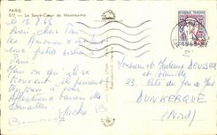 CPA Paris the Sacring Heart of montmartre