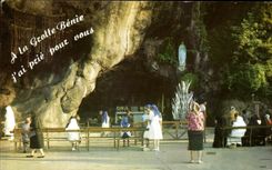CPA Lourdes the Cave