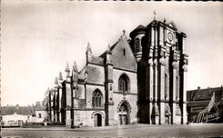 CPA Mortagne with the Pole the Notre Dame Church