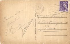 CPA Lourdes View from above On the Basilica