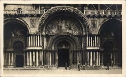 CPA Venezia Basilica di S Marco Dettaglio delle Centali Gate