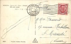 CPA Venezia Basilica di S Marco Dettaglio delle Centali Gate