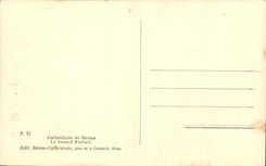 CPA Cathedral of Rheims the Large Gate