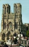 CPA the Cathedral Of Rheims after the Militaria War