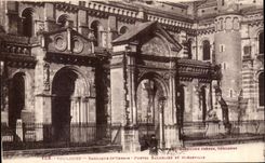 CPA Toulouse Basilique St Germain Portes Bachelier Et Miegeville