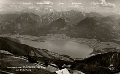 CPA Panorama Vom Schafberg put St Wolfgang