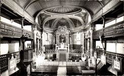 CPA Cambo Les Bains Interior of the Church
