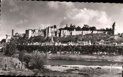 CPA Chinon View Of the Castle