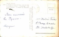 CPA Valley D' Aure Dam Cape De Long Lakes Of COP