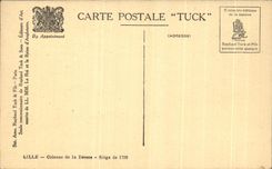 CPA Lille Colonne of the Goddess Sits of 1792