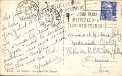 CPA Mans View of the Tunnel