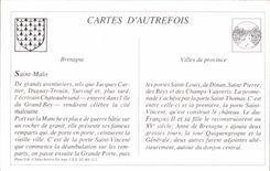 Panorama de Malo del santo de REPRO hacia el santo Vincent de las puertas y grande puerta y la torre del castillo