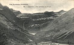 CPA the Illustrated Pyrenees Gavarnie View of the Circus